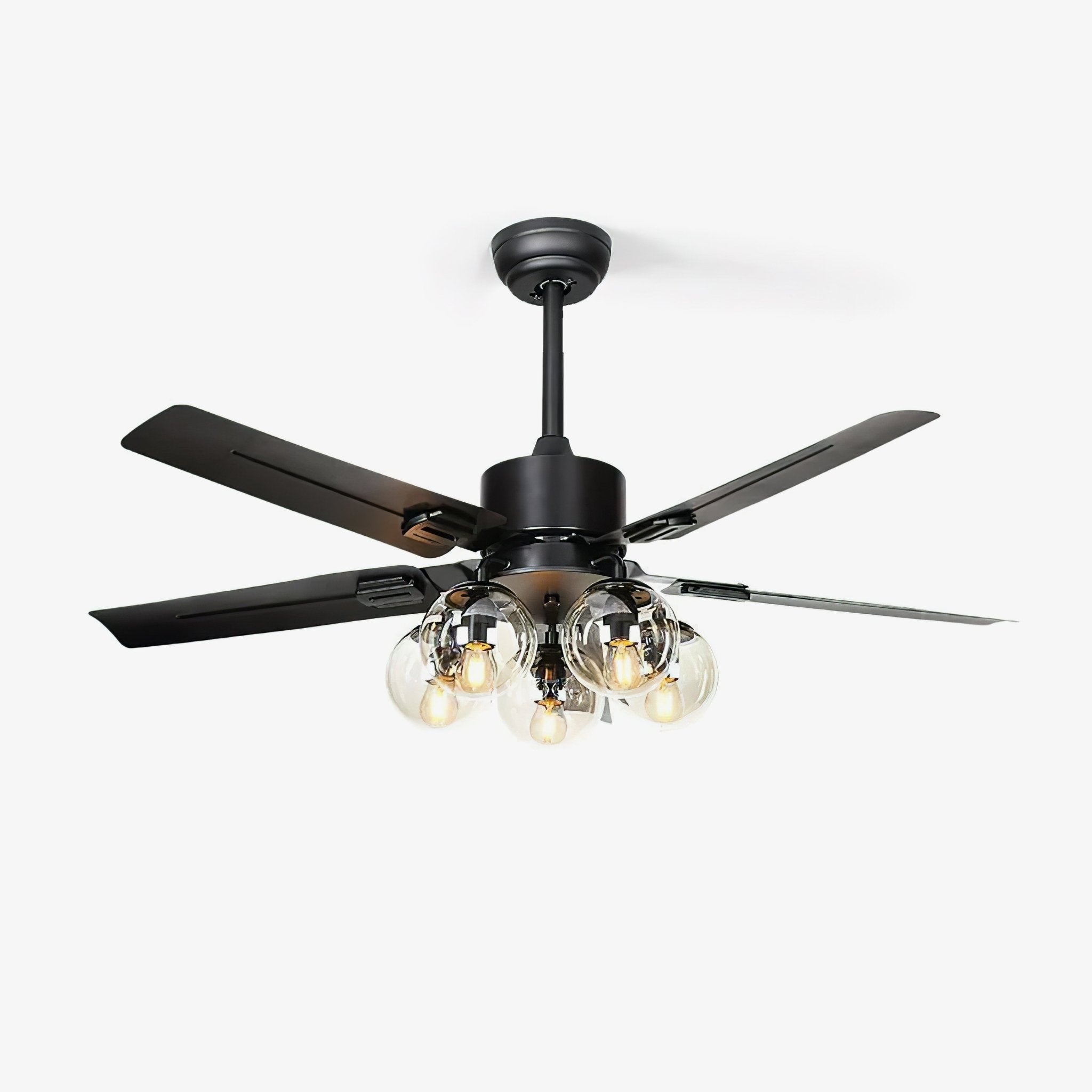 WOW Black Vintage Ceiling Fan