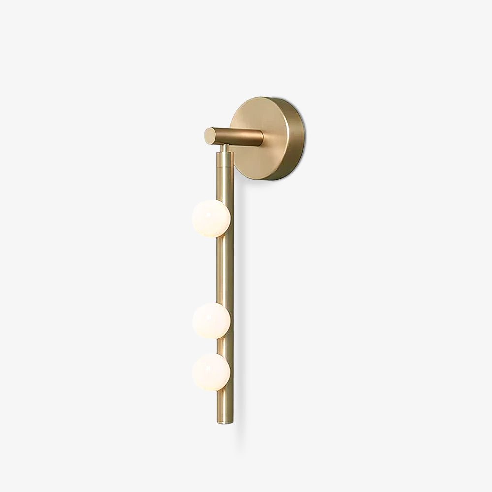 WOW Brass Glass Tube Wall Lamp