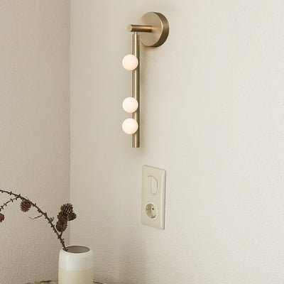 WOW Brass Glass Tube Wall Lamp