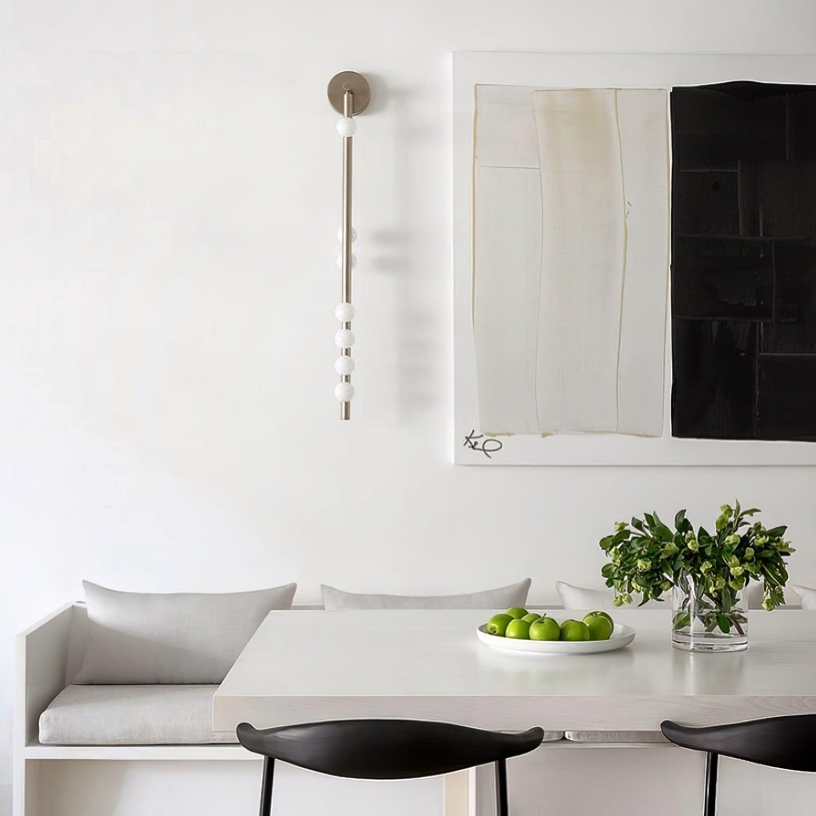 WOW Brass Glass Tube Wall Lamp
