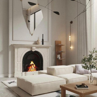 WOW Brass Glass Tube Plug-in Wall Lamp