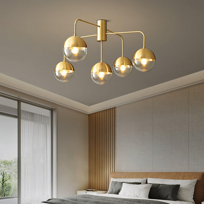 WOW Brass Globulars Ceiling Lamp