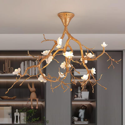 WOW Tree Branches Flower Ceiling Lamp