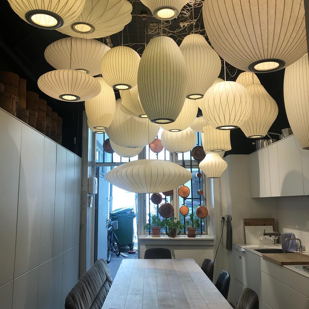 Wow Bubble Mulberry Silk Pendant Lamp