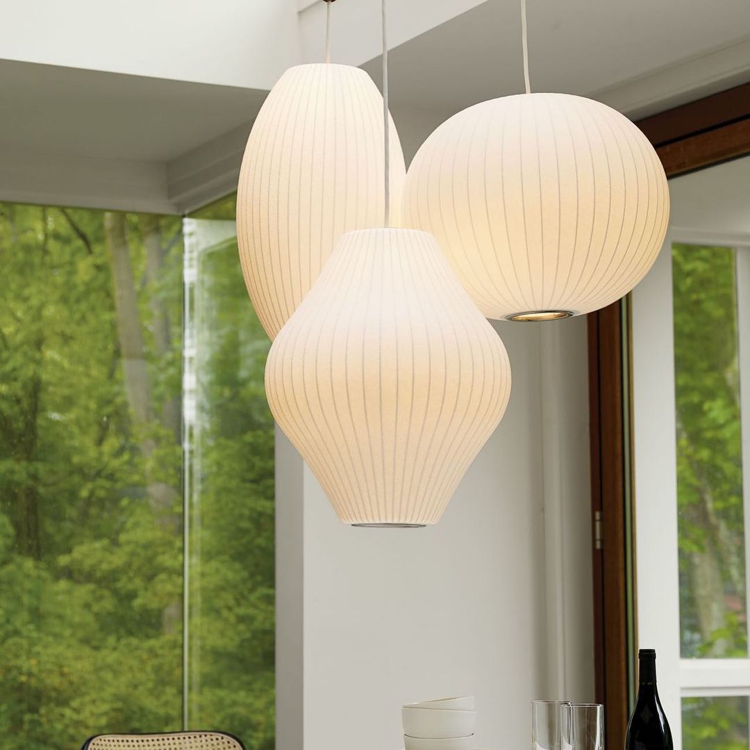 Wow Bubble Mulberry Silk Pendant Lamp
