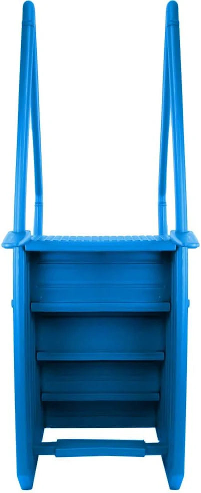 Select Anti-Slip in-Pool Steps | Gray | for Above Ground Swimming Pools | Can Mount to Decks 48