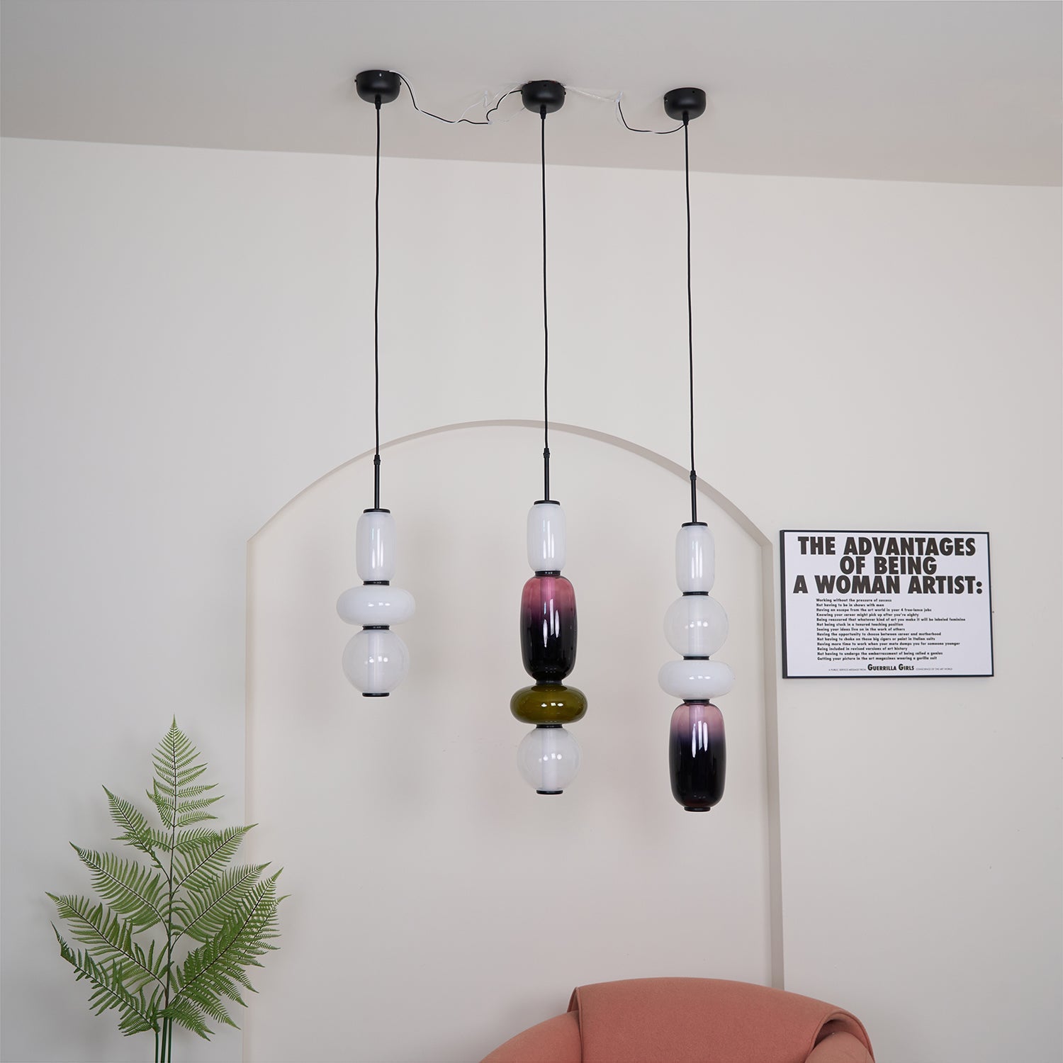 WOW Candied Glass Pendant Light