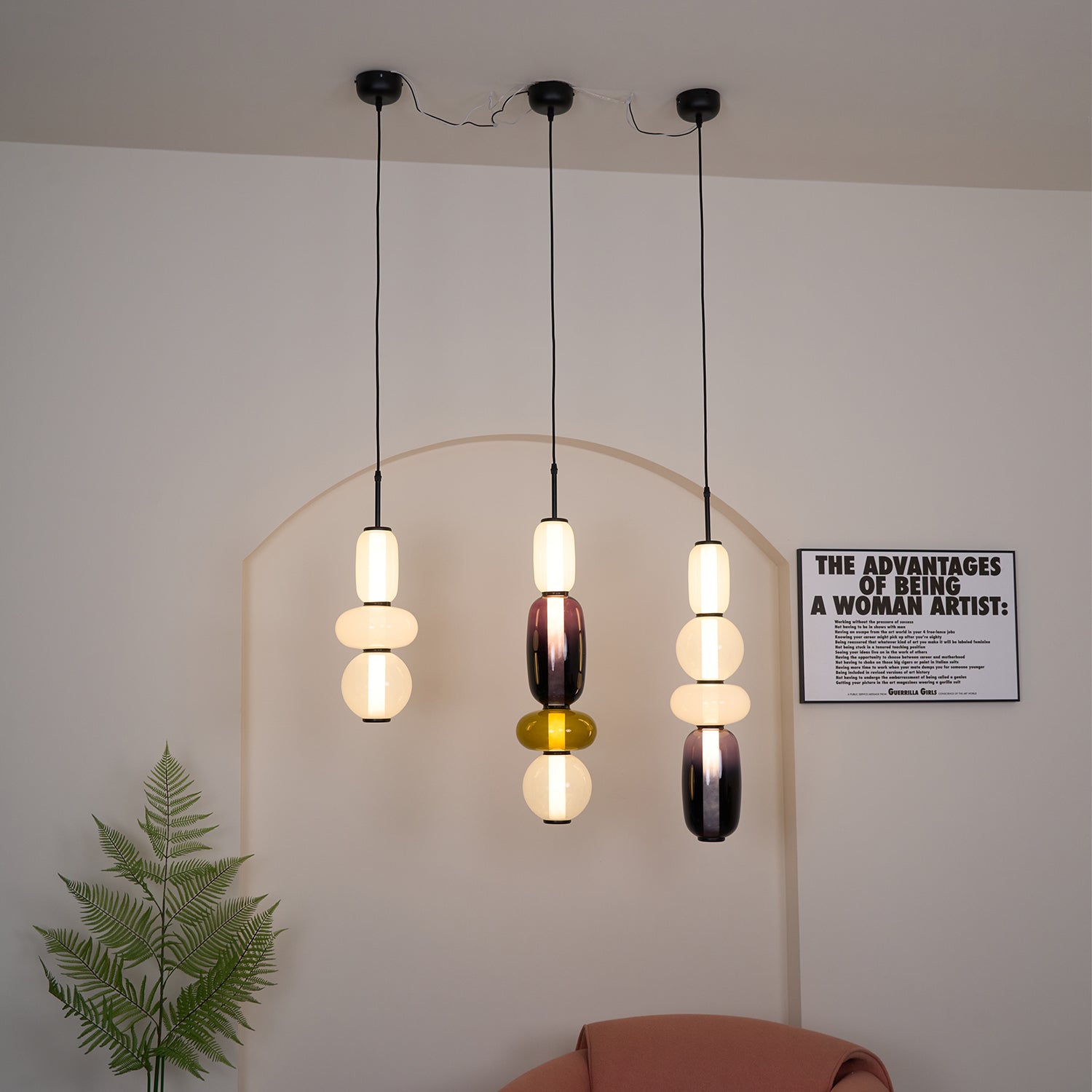 WOW Candied Glass Pendant Light