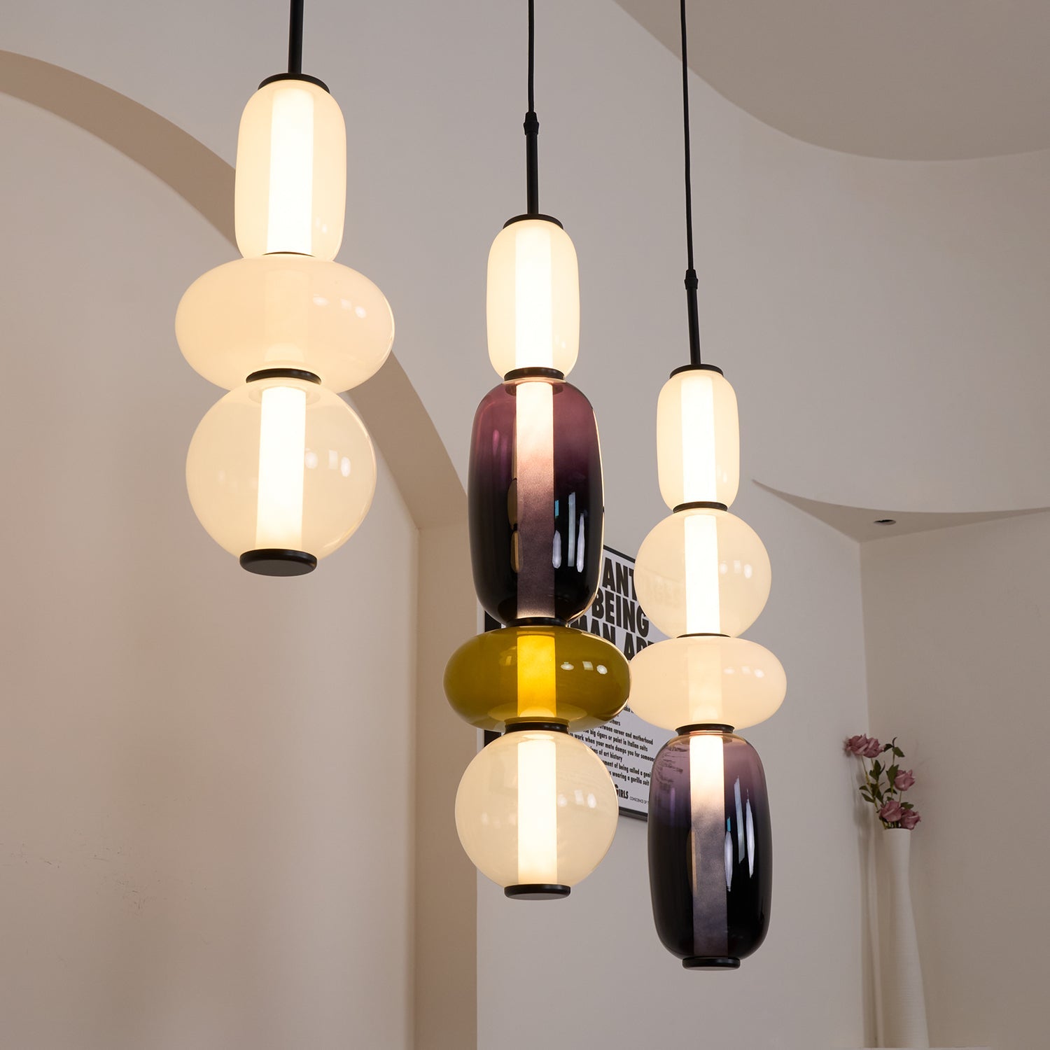 WOW Candied Glass Pendant Light