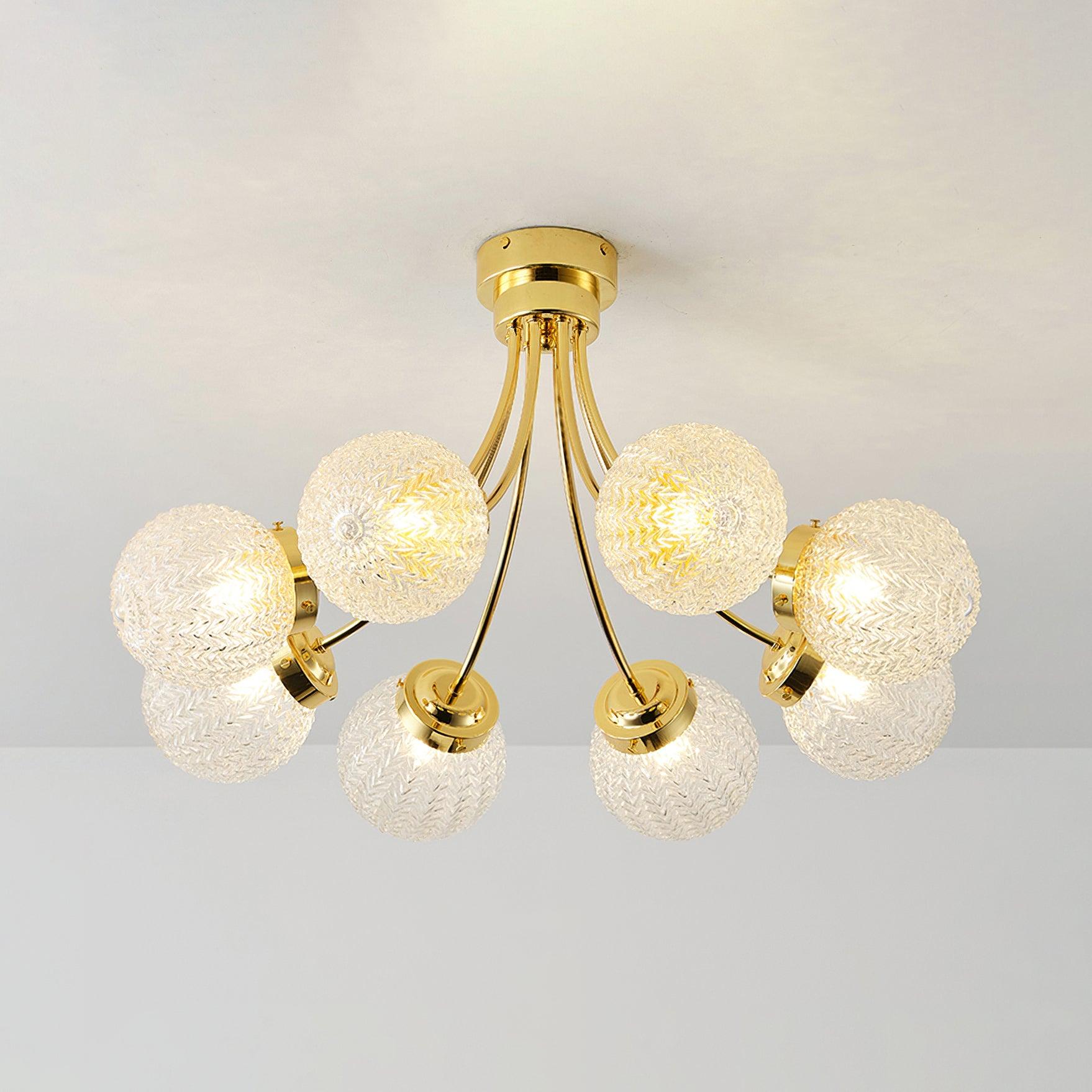 WOW Carved Glass Ceiling Lamp