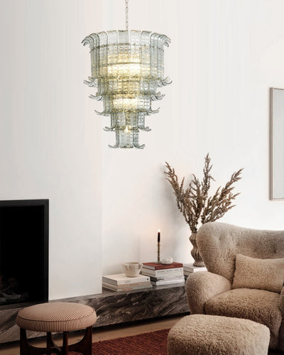 WOW Cascade Murano Gorgeous Chandelier-WOW5254
