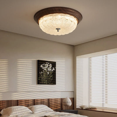 WOW Celestia Walnut Ceiling Light