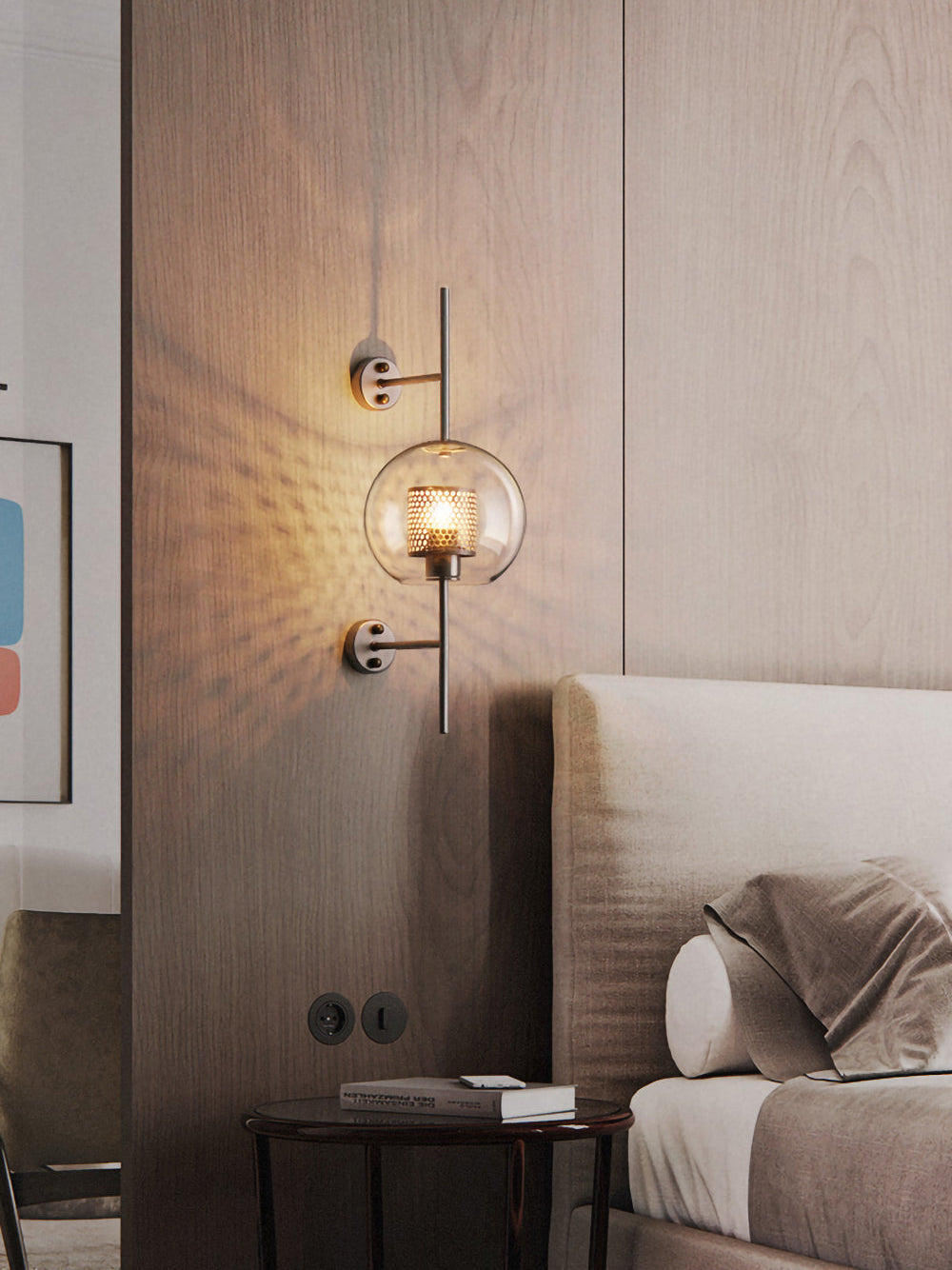WOW Chiswick Glass Wall Light