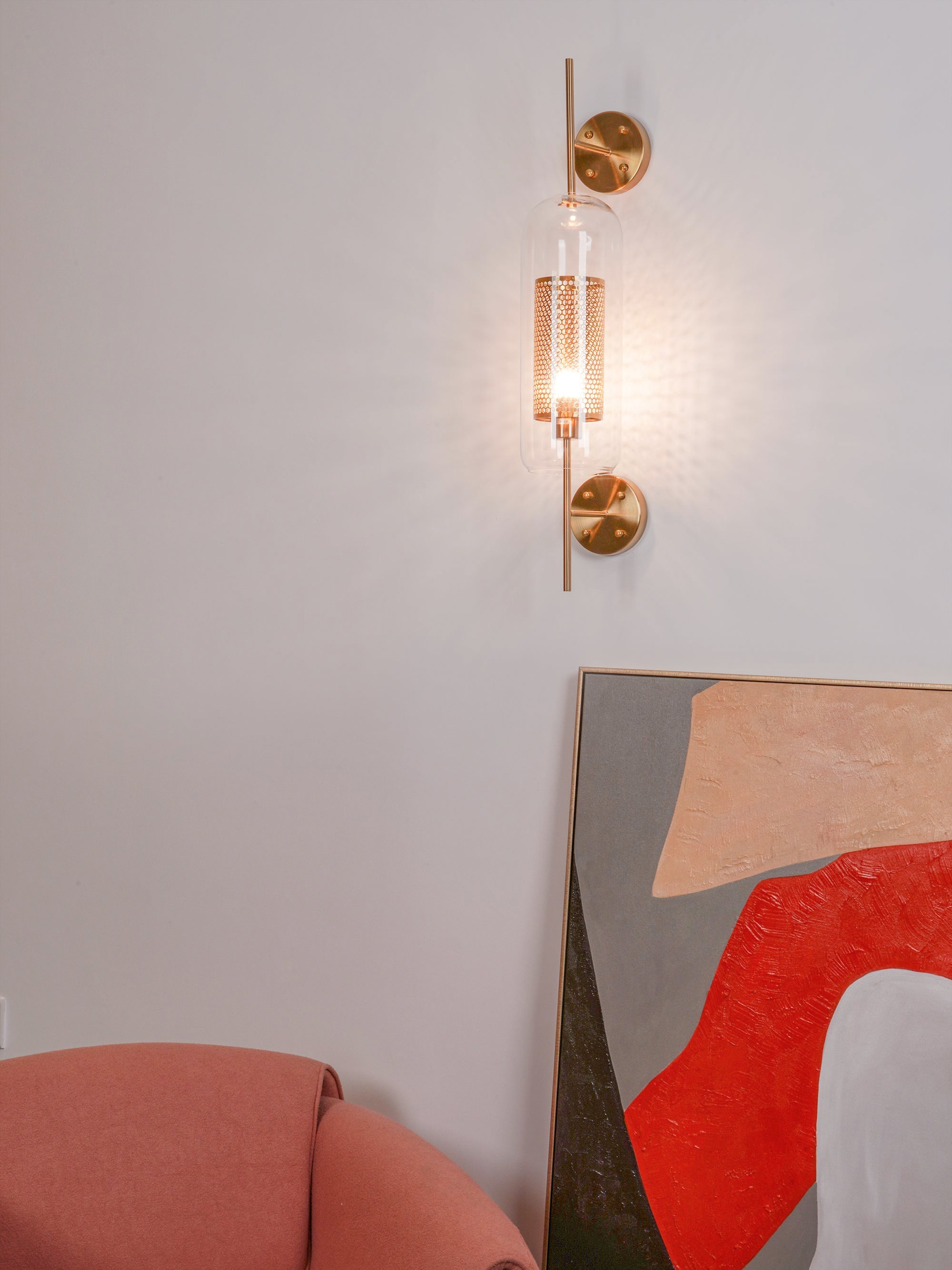 WOW Chiswick Glass Wall Light