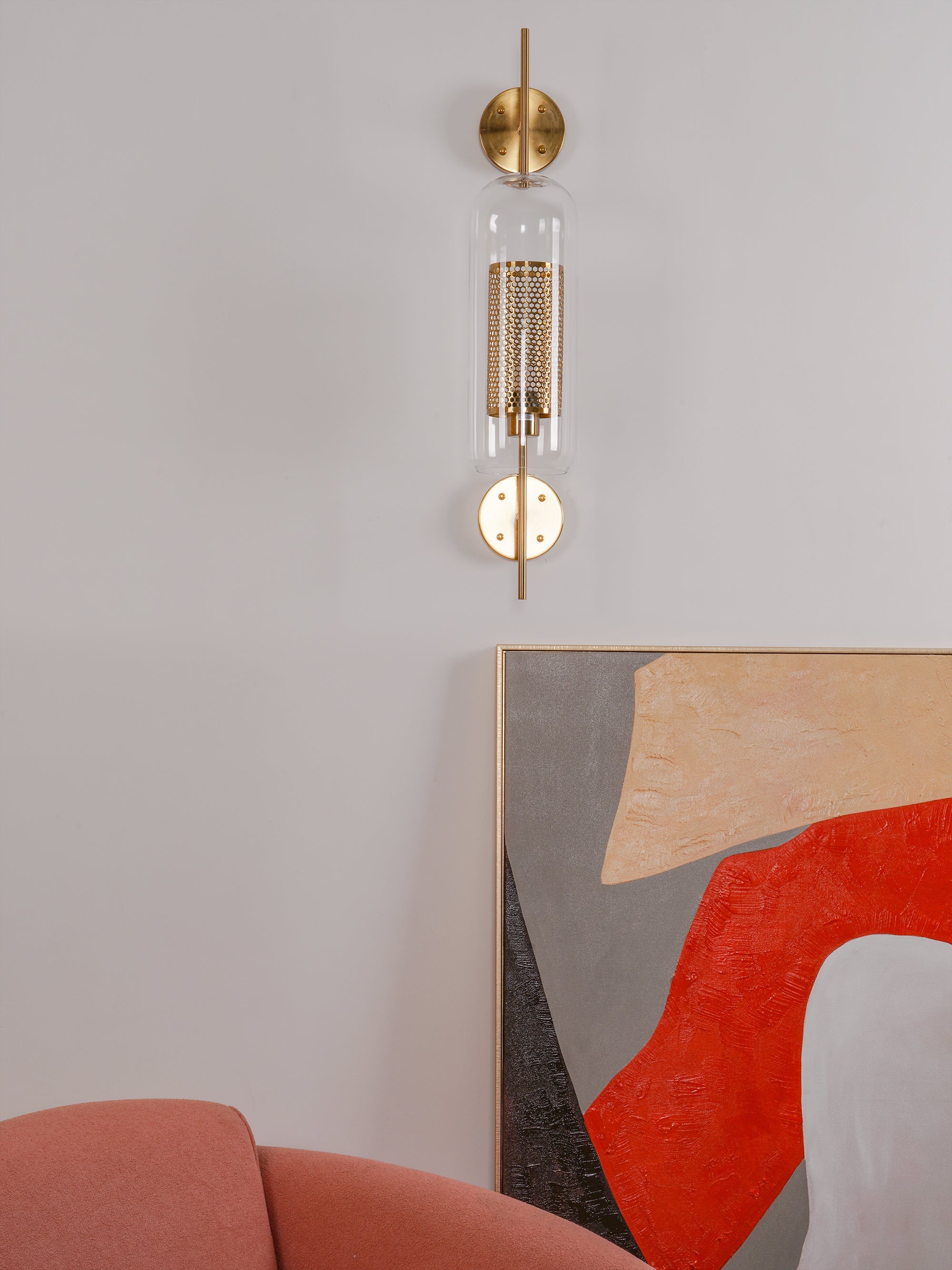 WOW Chiswick Glass Wall Light