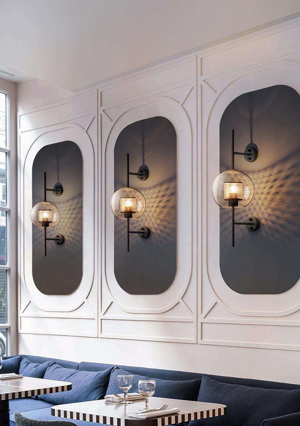 WOW Chiswick Glass Wall Light