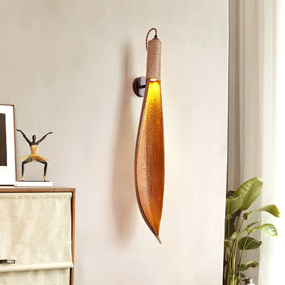 WOW Cocoa Leaf Wall Sconce