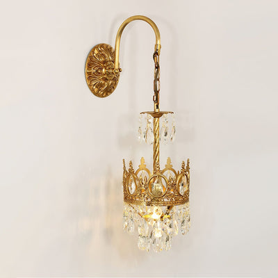 WOW Crystal Crown Wall Light