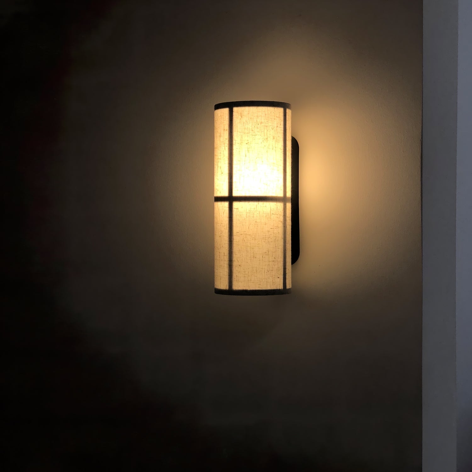 WOW Cylinder Fabric Wall Lamp