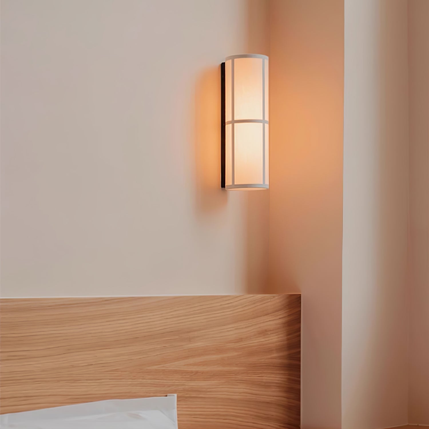 WOW Cylinder Fabric Wall Lamp