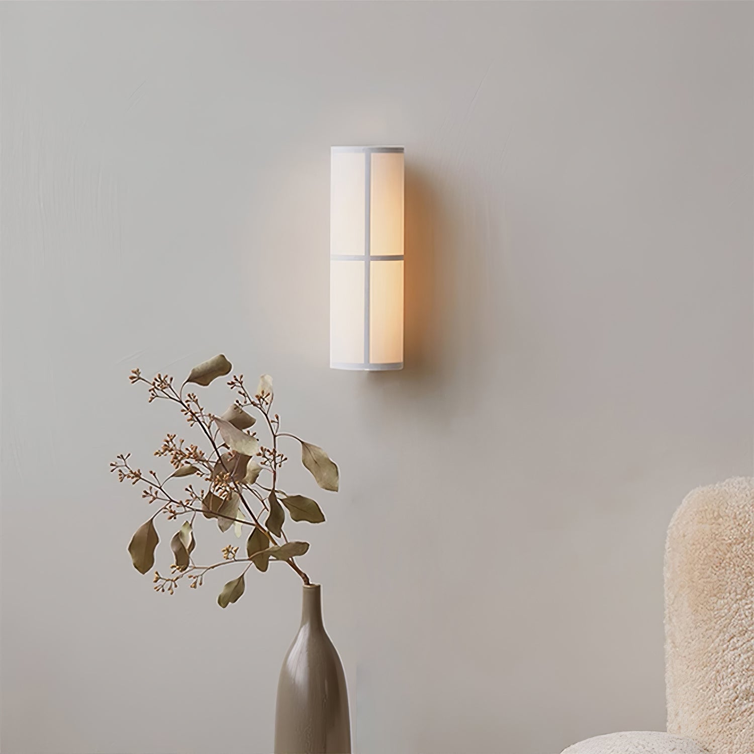 WOW Cylinder Fabric Wall Lamp