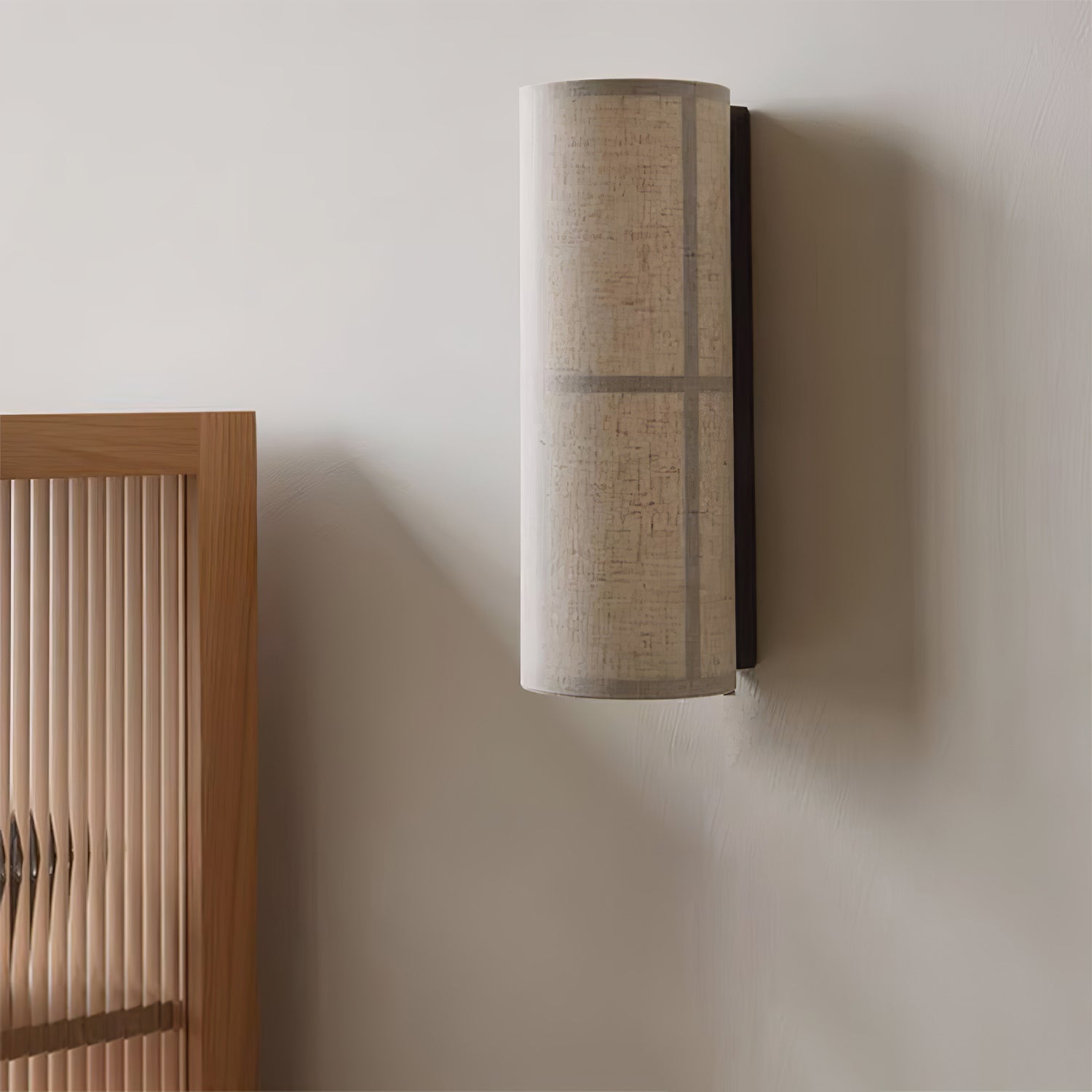 WOW Cylinder Fabric Wall Lamp