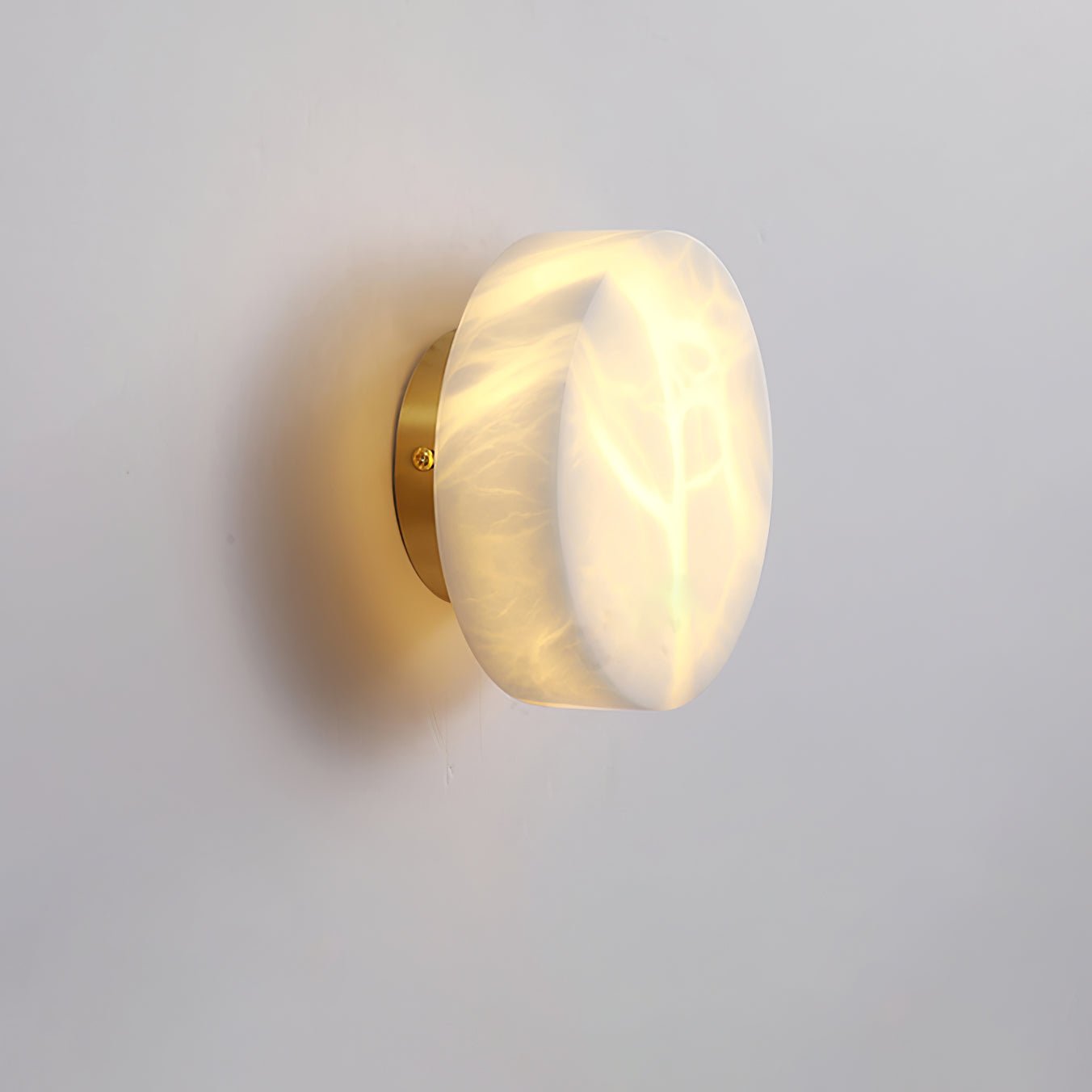 WOW Cylindrical Alabaster Wall Light
