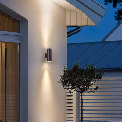 WOW Cylindrical Outdoor Wall Light