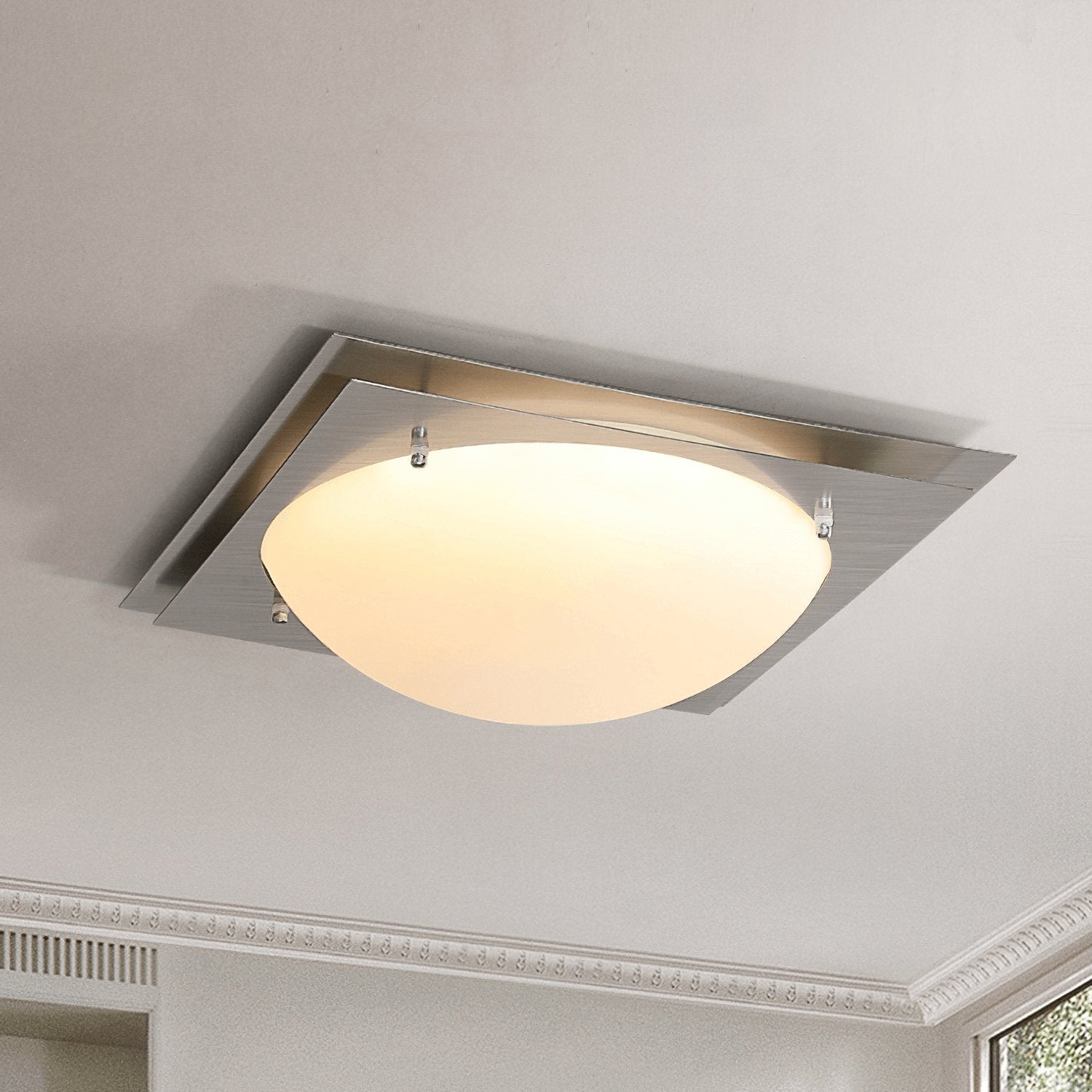WOW Edged Glass Ceiling Lamp