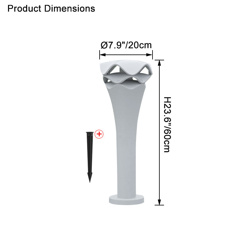 WOW Decorative Lawn Bollard Light-wow9054