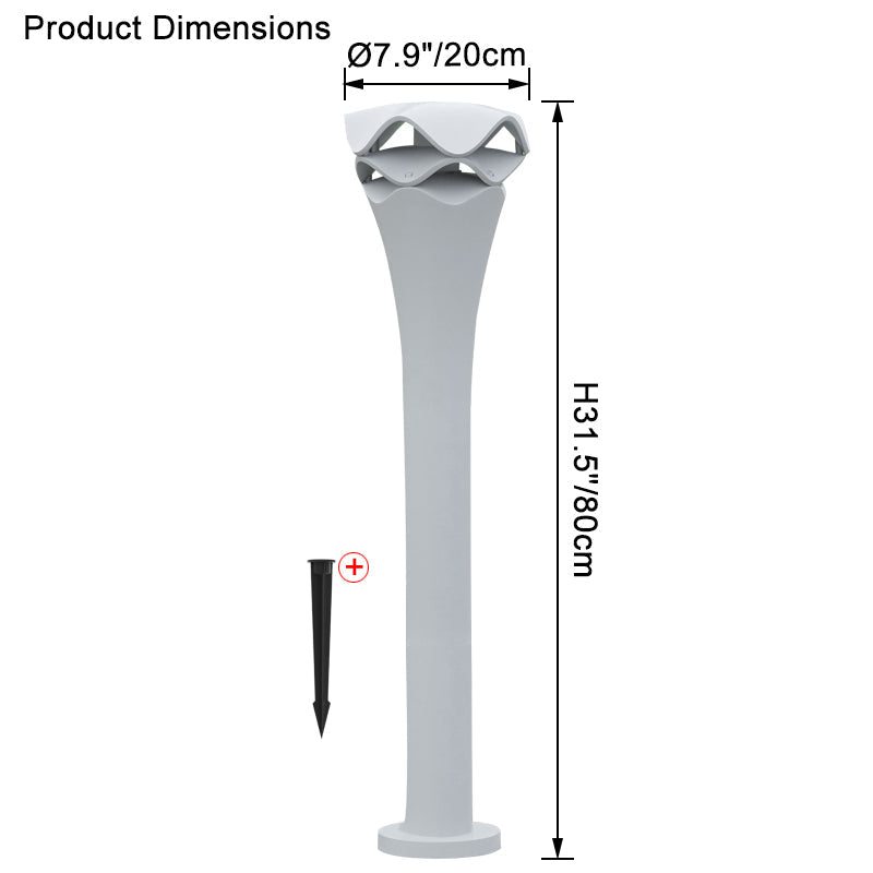 WOW Decorative Lawn Bollard Light-wow9054