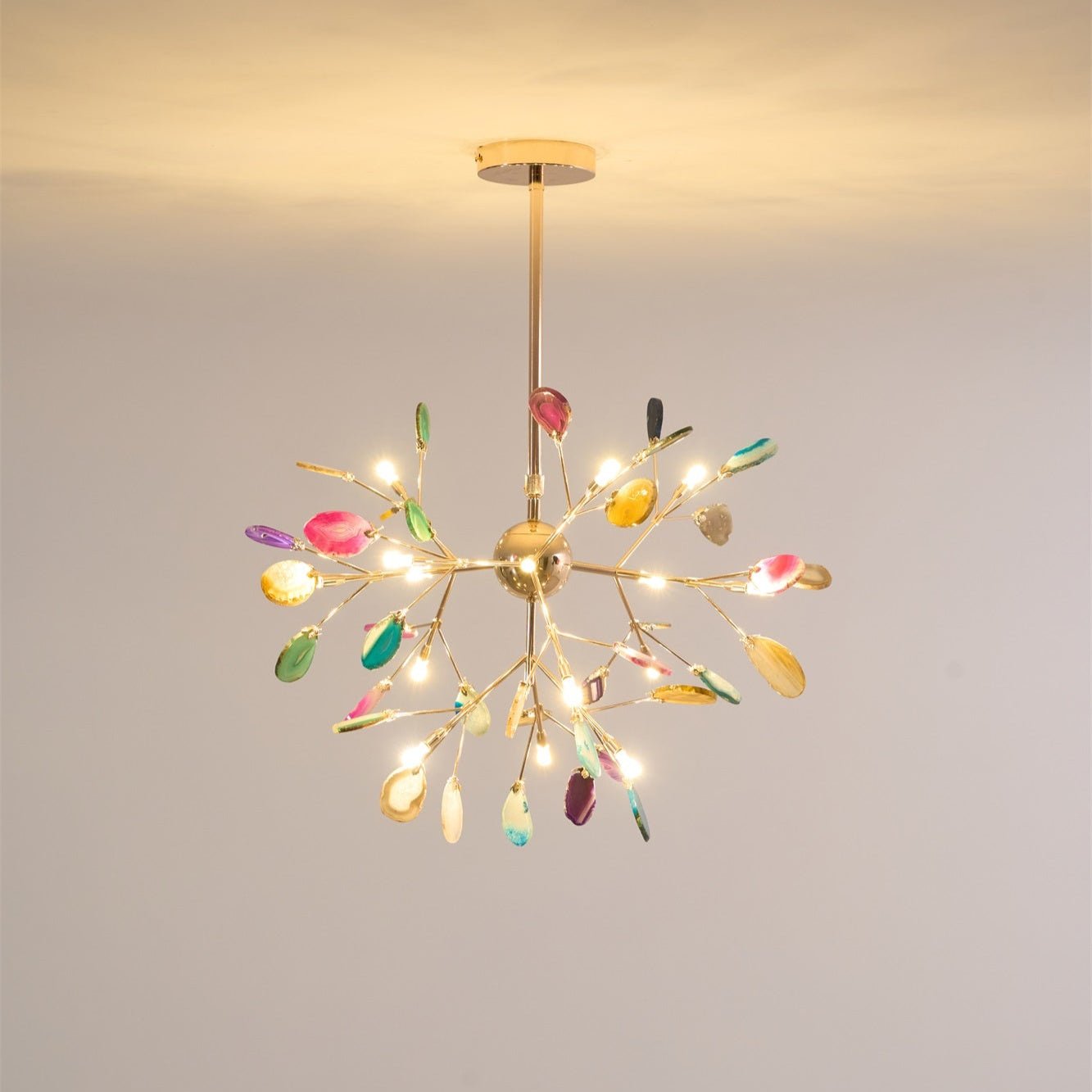 WOW Agate Flake Chandelier