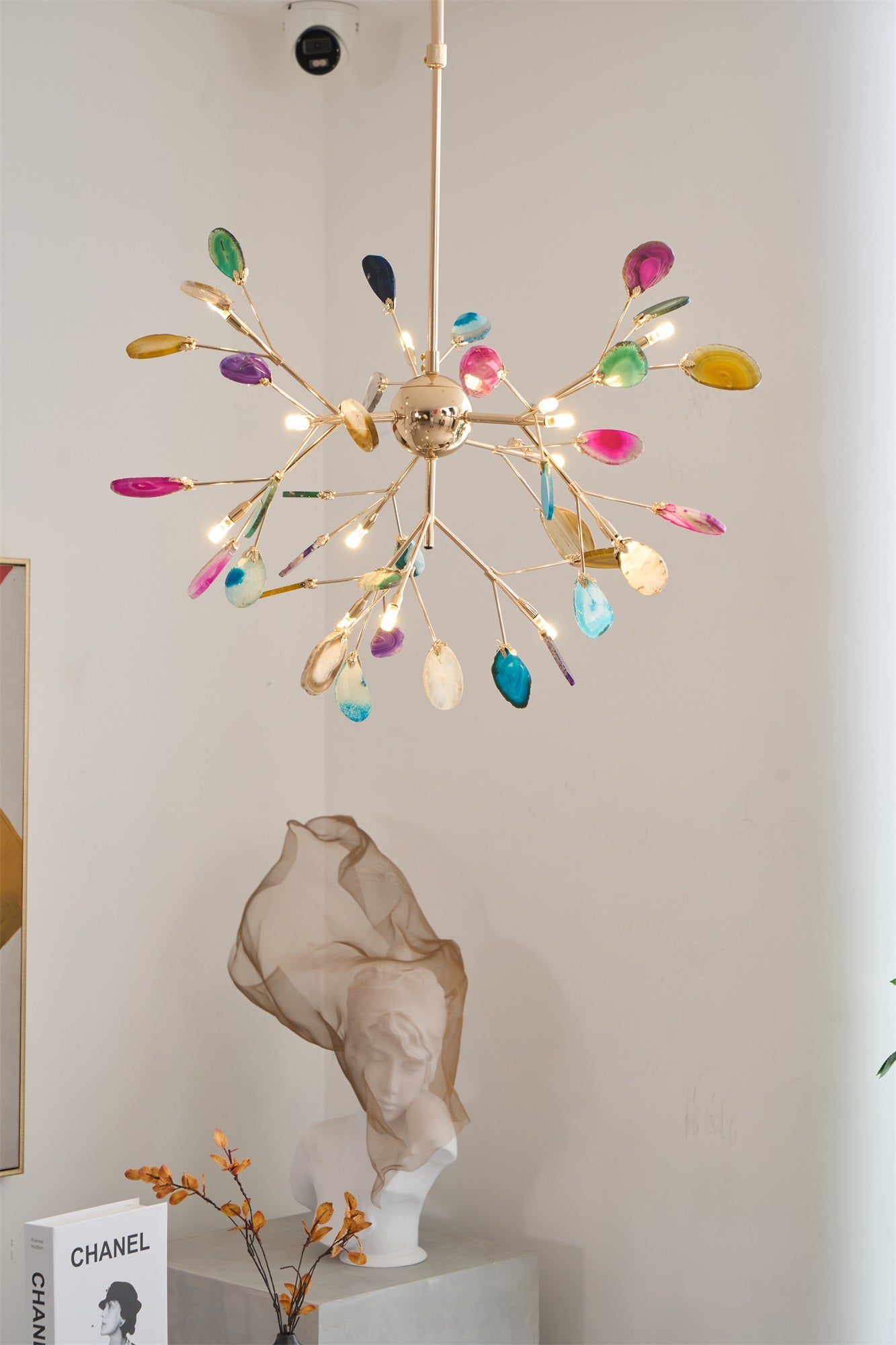 WOW Agate Flake Chandelier
