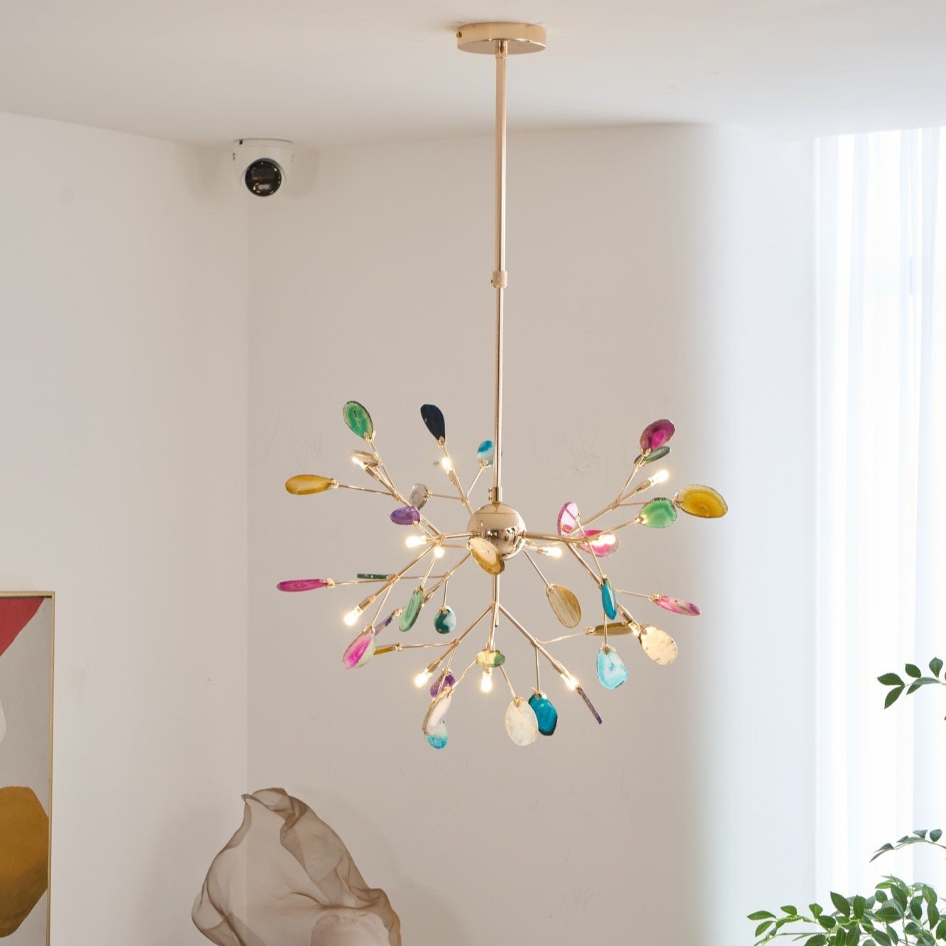 WOW Agate Flake Chandelier