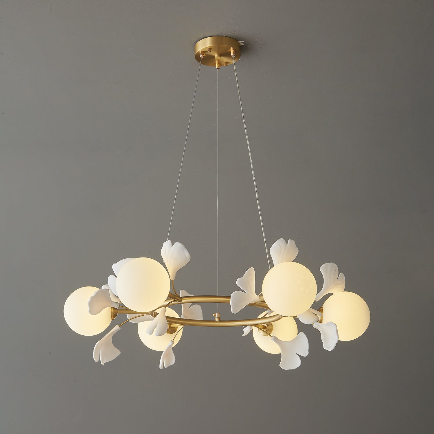 WOW Evander Gingko Gorgeous Chandelier - wow2480