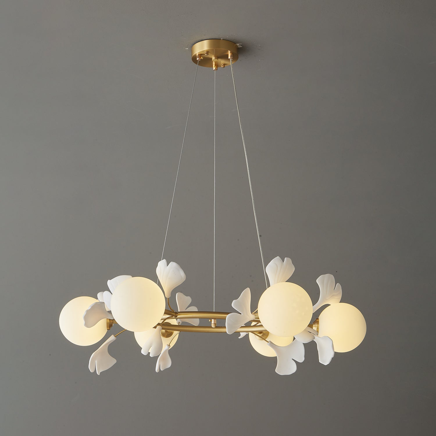 WOW Evander Gingko Gorgeous Chandelier - wow2480