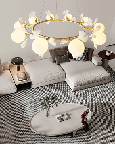 WOW Evander Gingko Gorgeous Chandelier - wow2480
