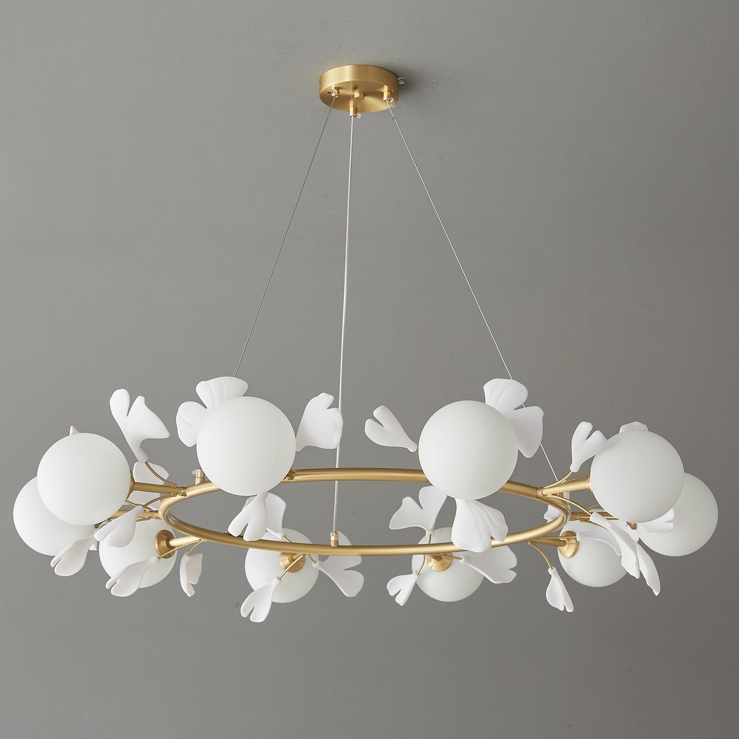 WOW Evander Gingko Gorgeous Chandelier - wow2480