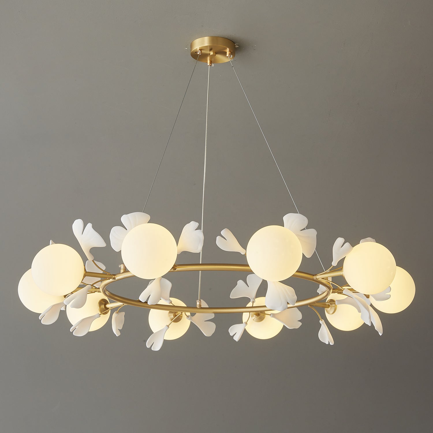 WOW Evander Gingko Gorgeous Chandelier - wow2480