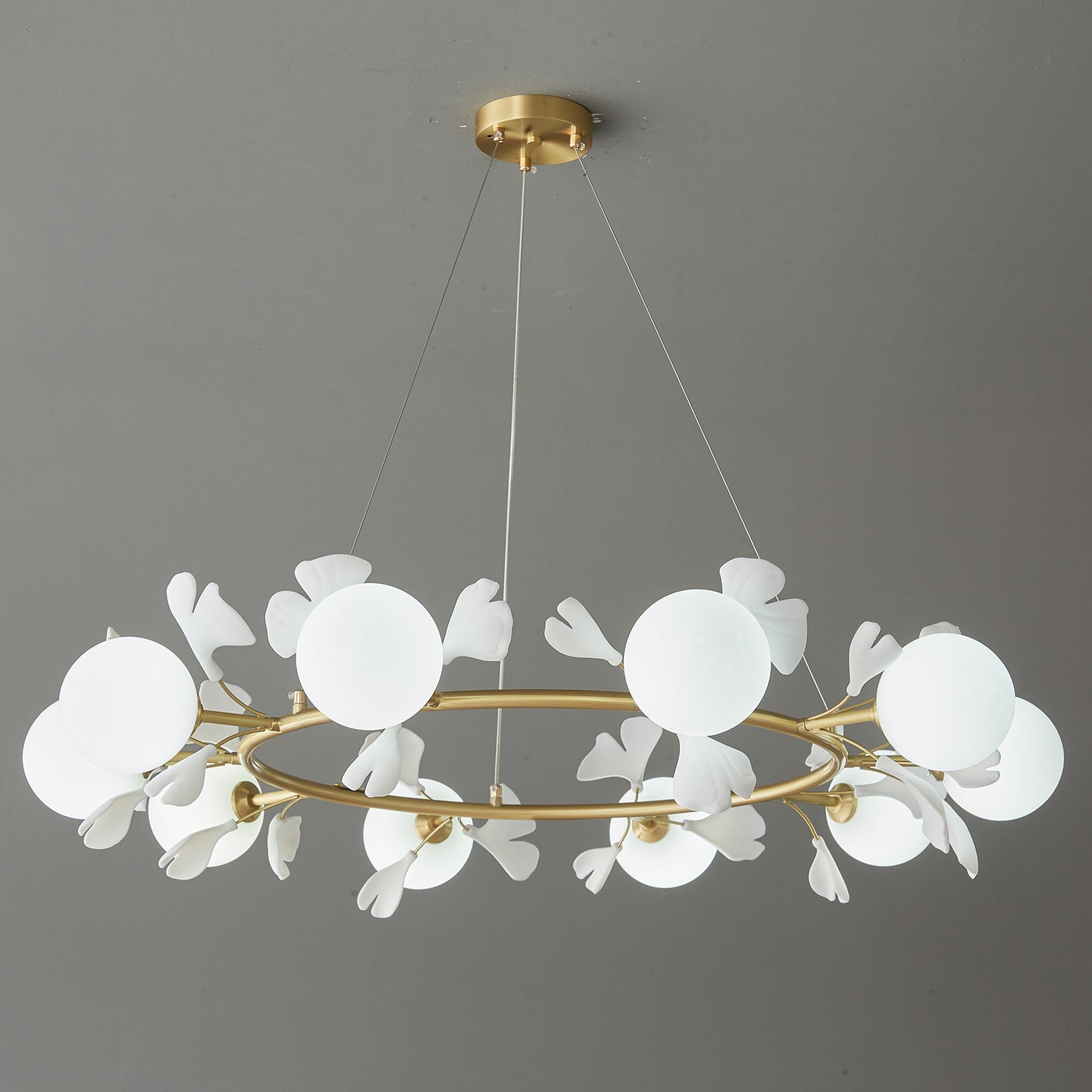 WOW Evander Gingko Gorgeous Chandelier - wow2480
