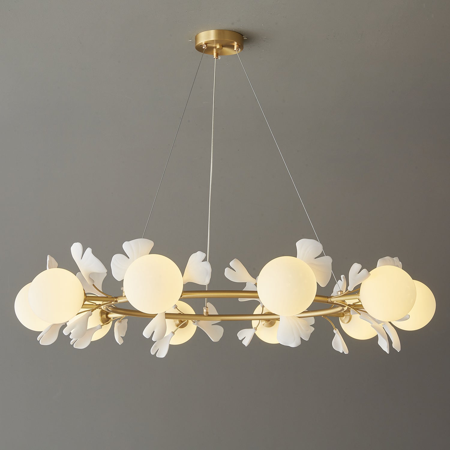 WOW Evander Gingko Gorgeous Chandelier - wow2480