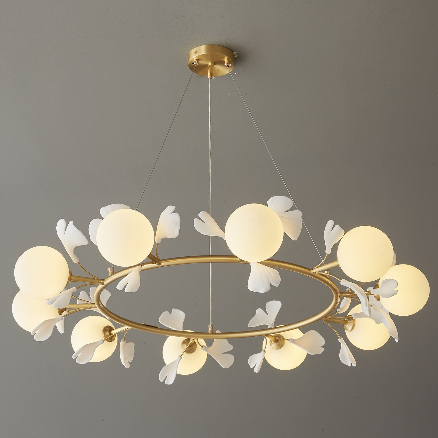 WOW Evander Gingko Gorgeous Chandelier - wow2480