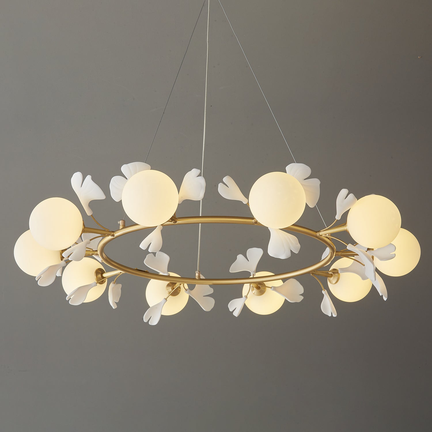 WOW Evander Gingko Gorgeous Chandelier - wow2480
