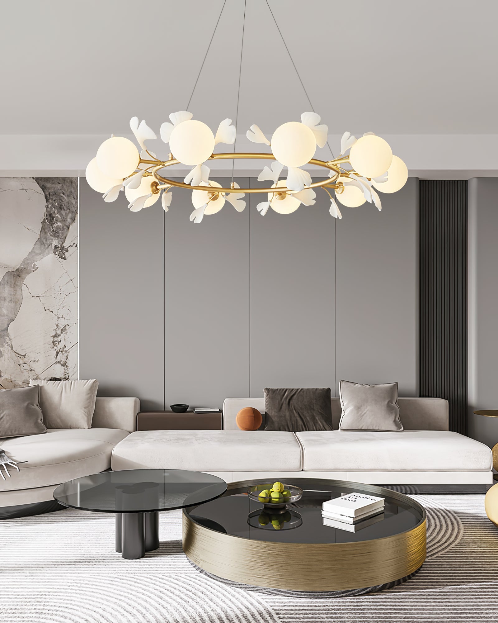 WOW Evander Gingko Gorgeous Chandelier - wow2480