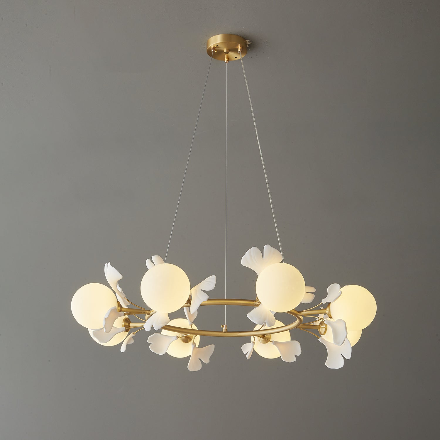 WOW Evander Gingko Gorgeous Chandelier - wow2480