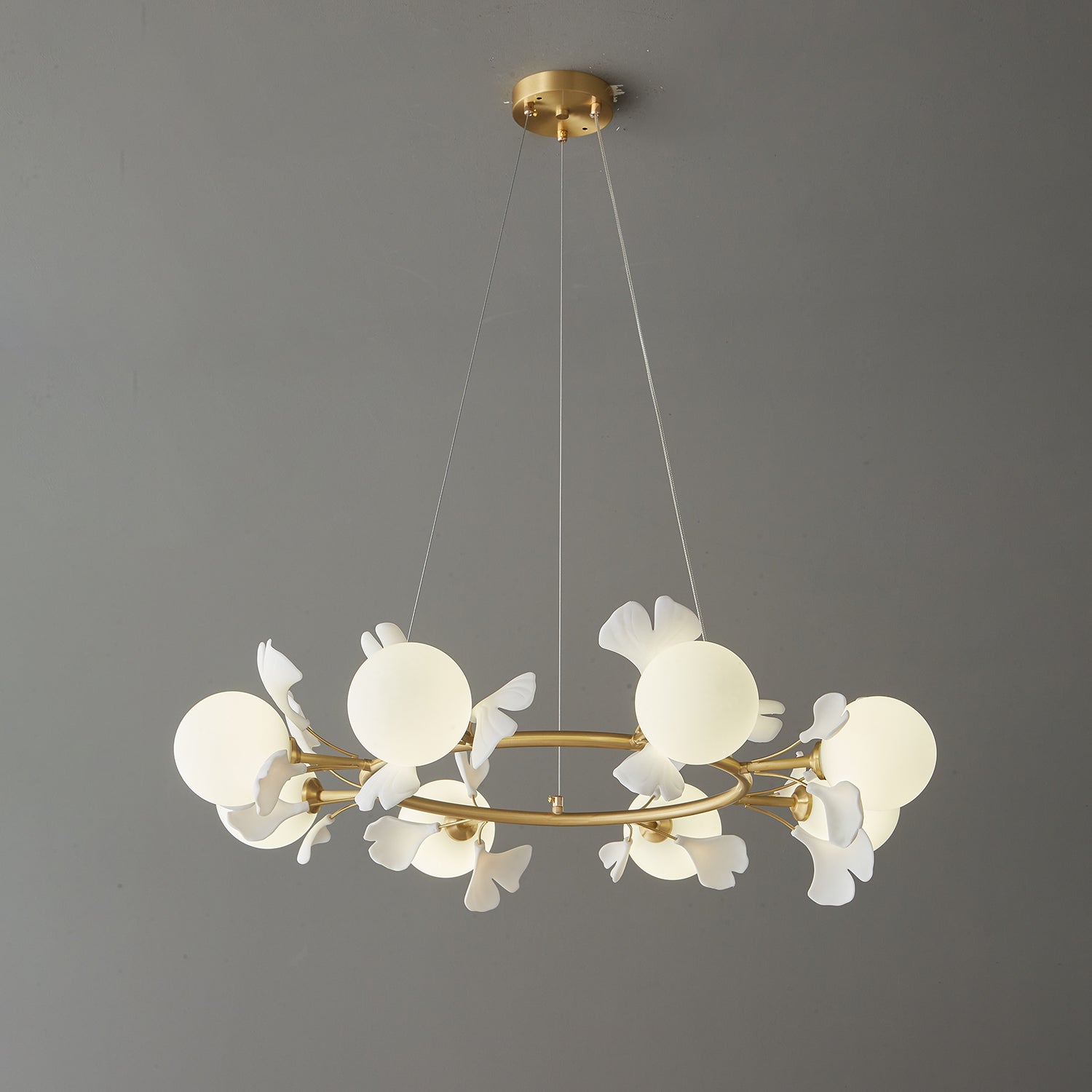 WOW Evander Gingko Gorgeous Chandelier - wow2480