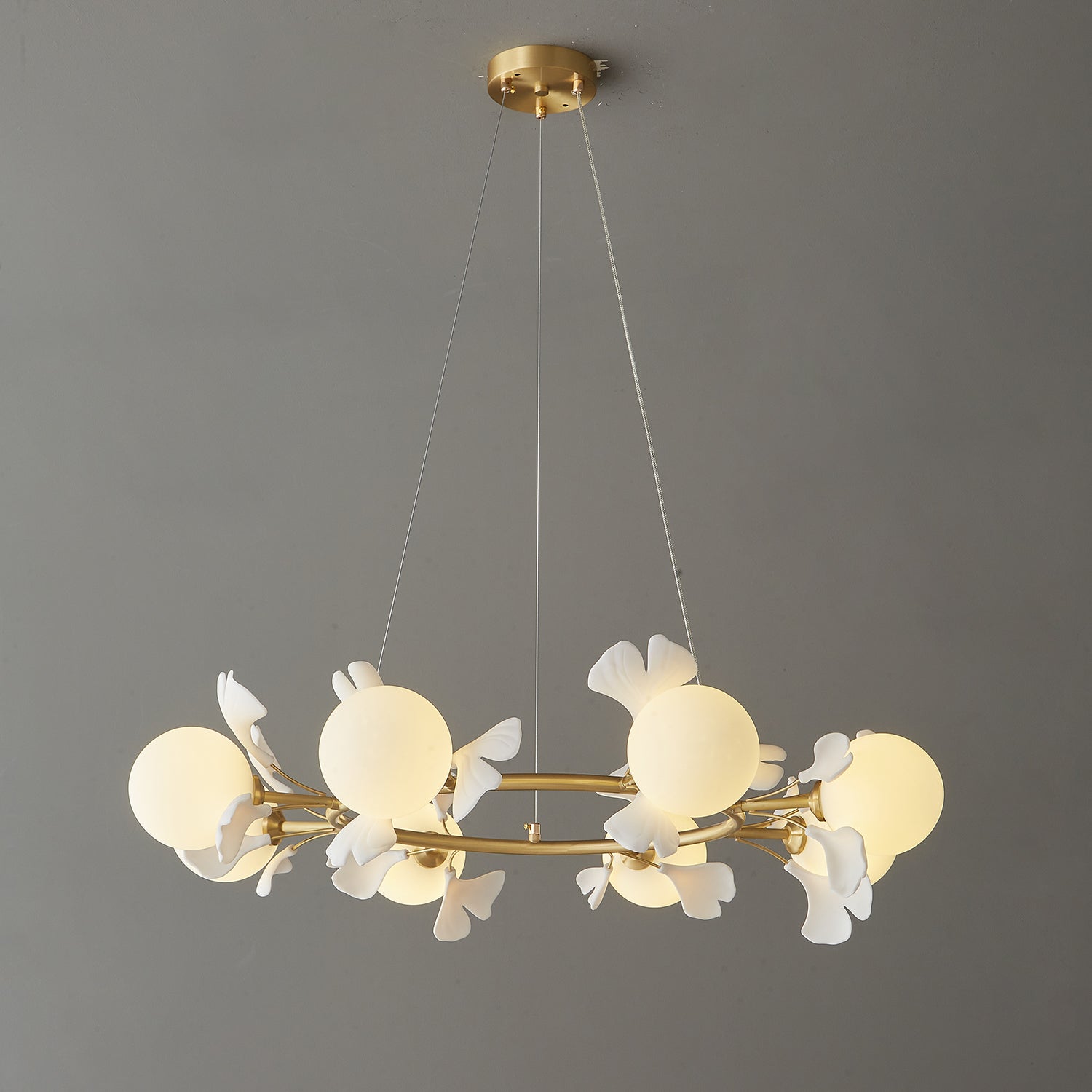 WOW Evander Gingko Gorgeous Chandelier - wow2480