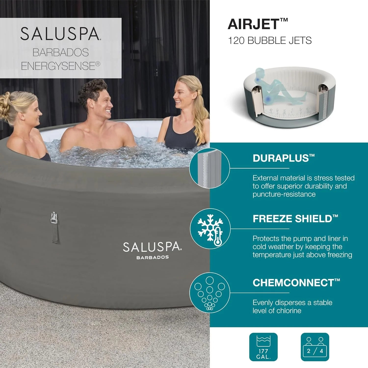 Inflatable Hot Tub Spa (71