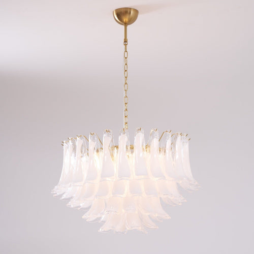 WOW Fiora Pink Glass  Gorgeous Chandelier-WOW5249