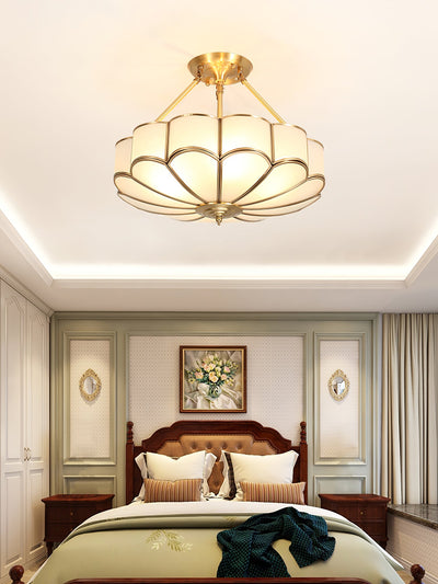 WOW Flower Shape Glass Ceiling Light